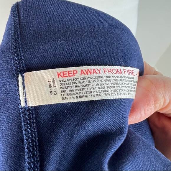 Free People Give it a Whirl Dress FP Movement Navy Size M - Picture 10 of 10